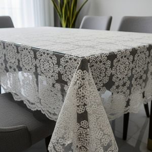 مفرش سفرة سلك كردون – فخامة تكمّل أناقة بيتك